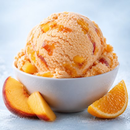 Peach Malba flavour